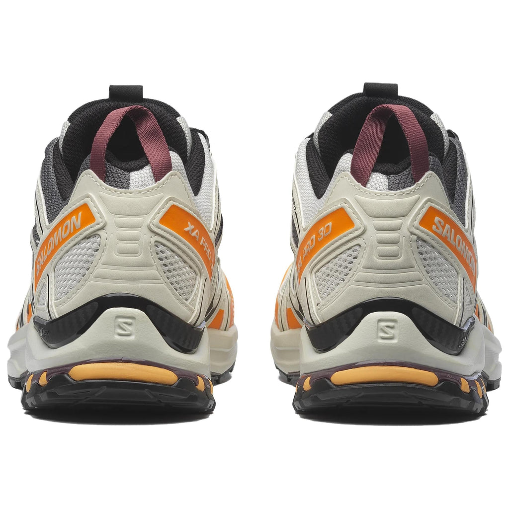 Salomon XA PRO 3D Unisex Sneakers – Charcoal, Cream & Orange
