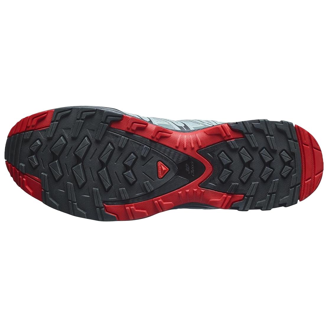 Salomon XA PRO 3D Unisex Sneakers – Blue Grey, Black & Red
