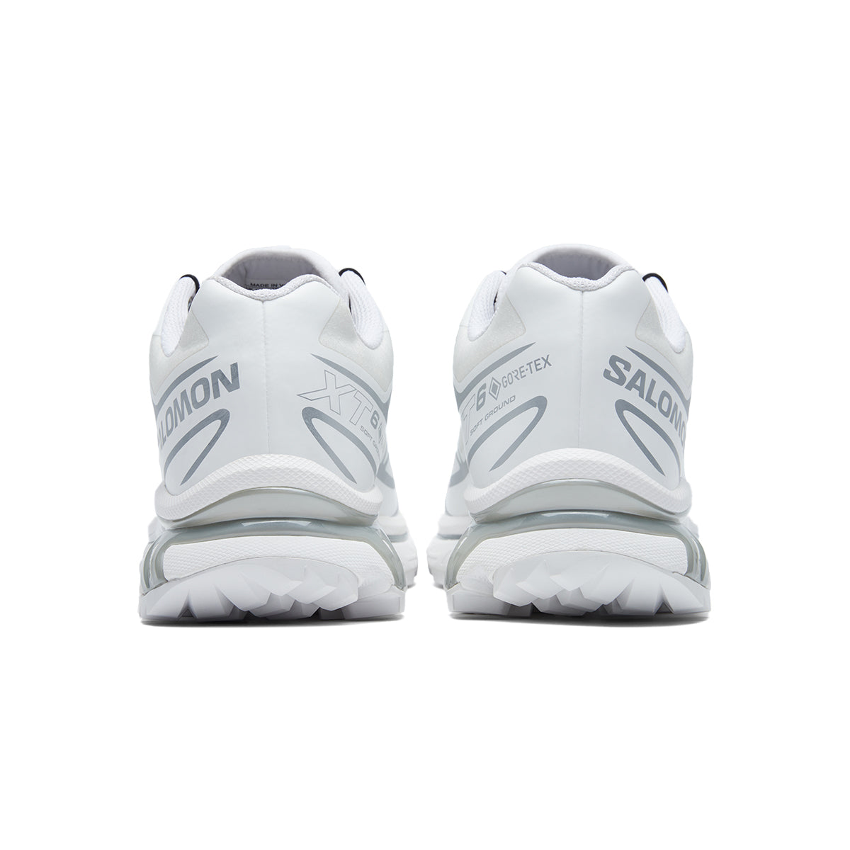 Salomon XT-6 GTX Low-Top Sneakers – White / Silver