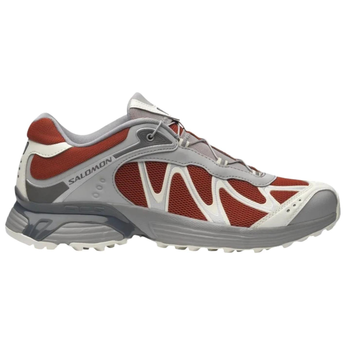 Salomon XT-Whisper Sneakers – Rust Red / Grey / Cream