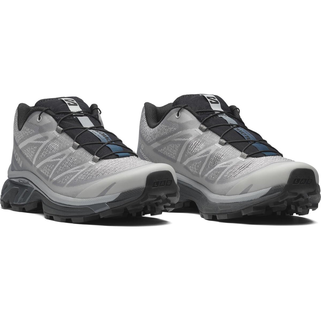 Salomon XT-6 SHADOW Low-Top Sneakers – Grey / Black / Pale Blue
