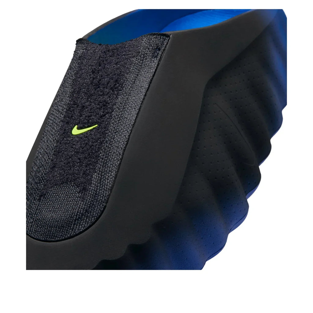 Nike Slip-On Mules – Black / Blue / Lime