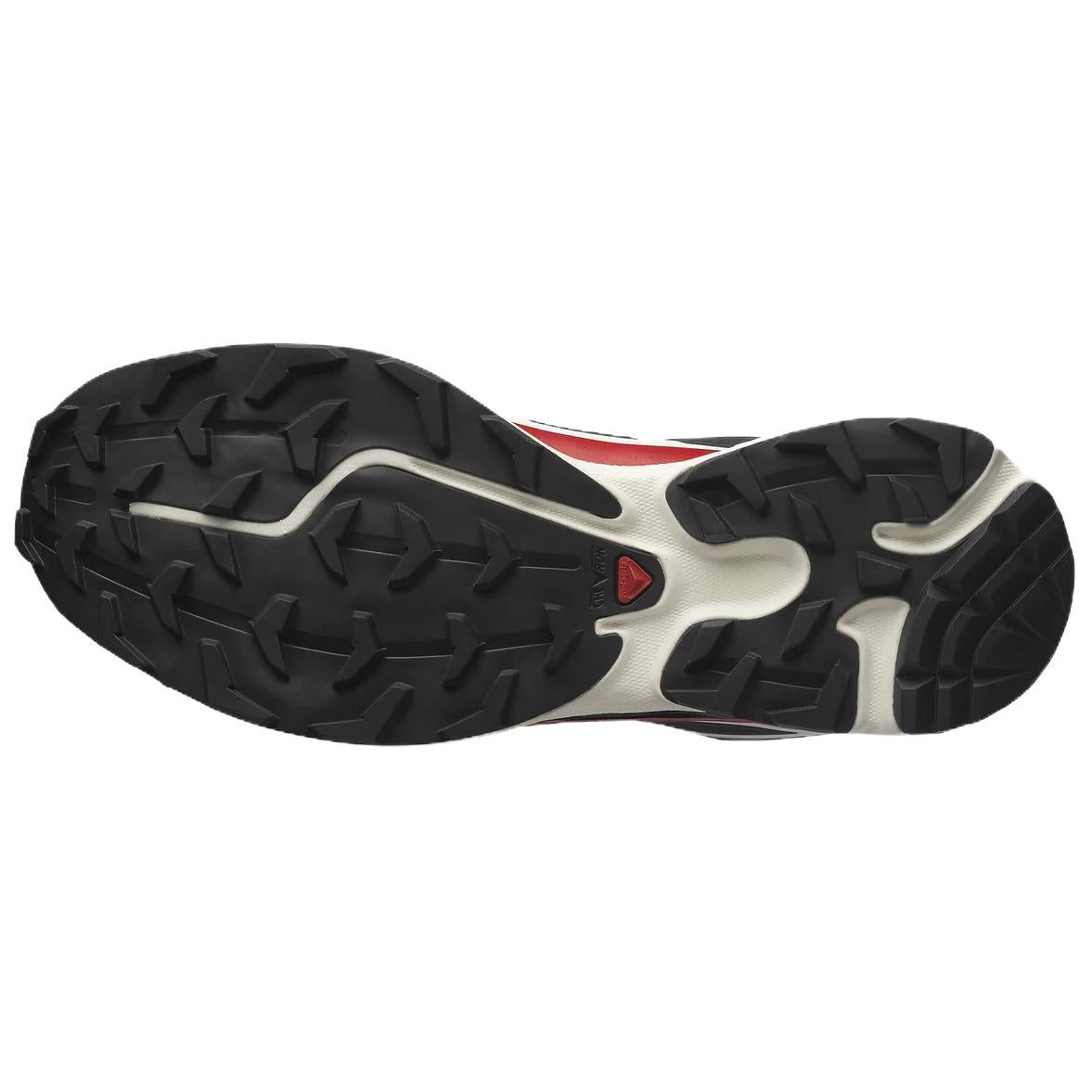 Salomon XT-6 GTX Low-Top Sneakers – Black / Red / White