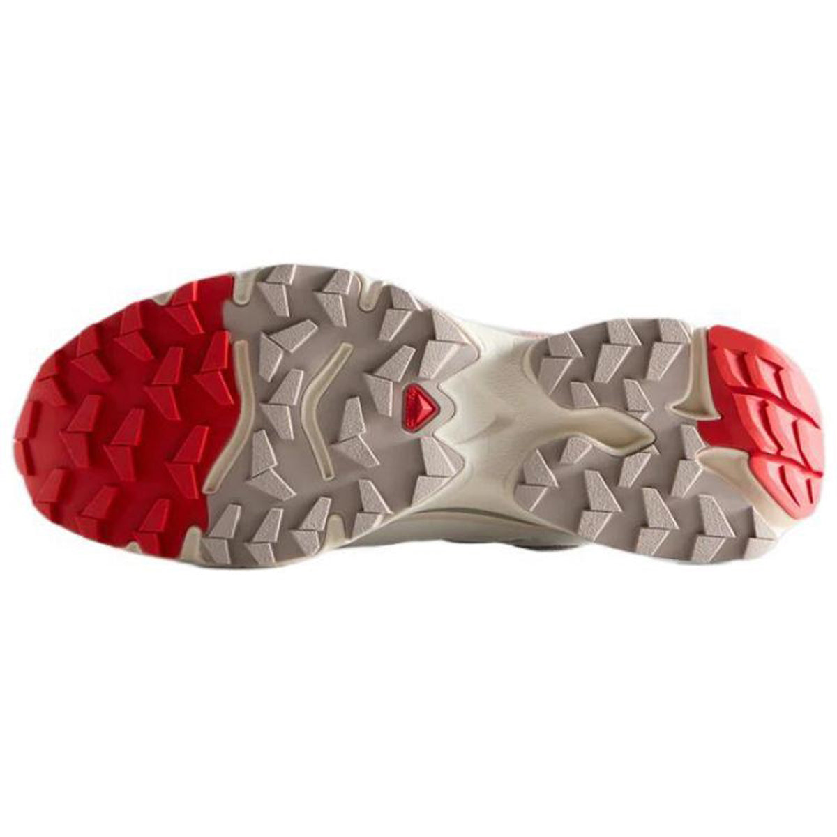 KITH × Salomon XT-4K Sneakers – White / Grey / Red