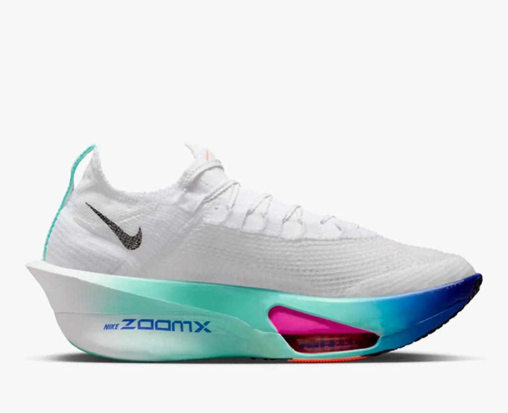 Nike Alphafly 3 White / Hyper Turquoise / Concord / Black Running Shoes FD8311-104
