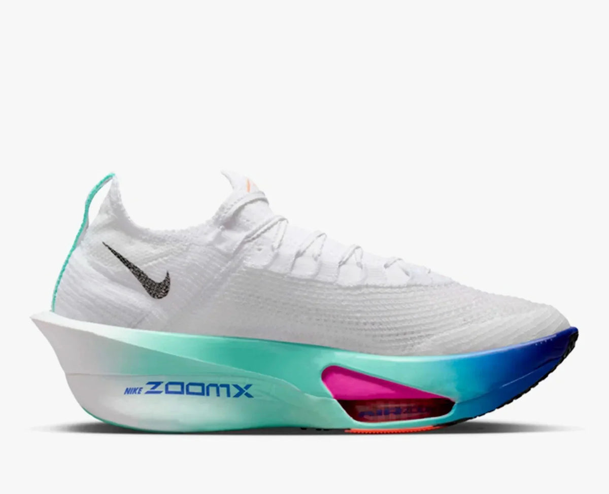 Nike Alphafly 3 White / Hyper Turquoise / Concord / Black Running Shoes FD8311-104