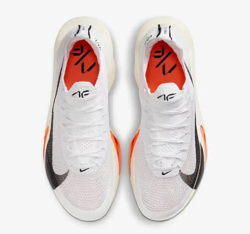 Nike Alphafly 3 Prototype White / Black / Phantom / Total Orange Running Shoes FD8356-100
