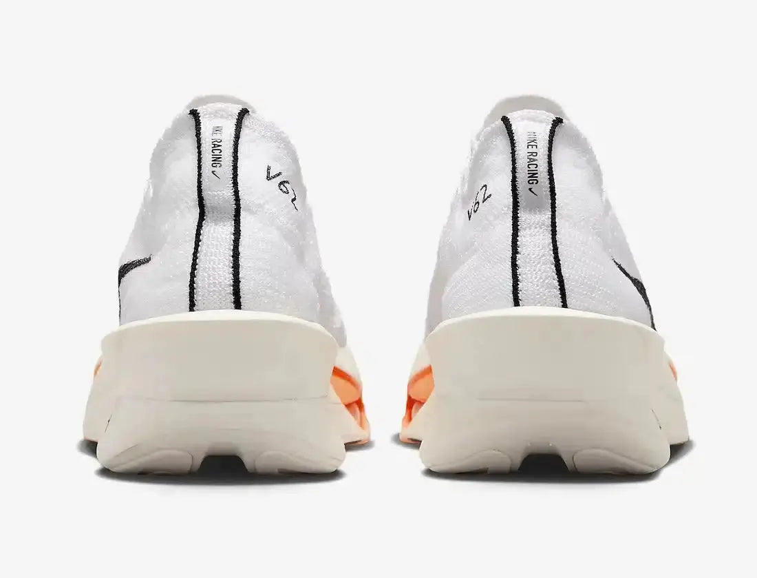 Nike Alphafly 3 Prototype White / Black / Phantom / Total Orange Running Shoes FD8356-100