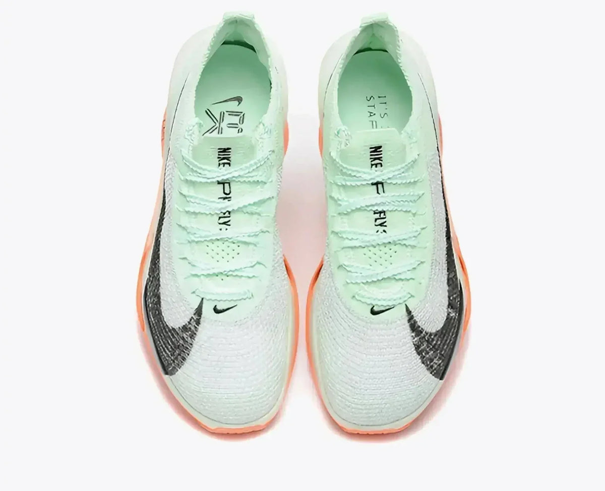 Nike Air Zoom Alphafly Next 3 EK Mint Green / Orange Running Shoes HJ7041-300