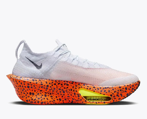 Nike Alphafly 3 Electric White / Orange Running Shoes FN7673-900
