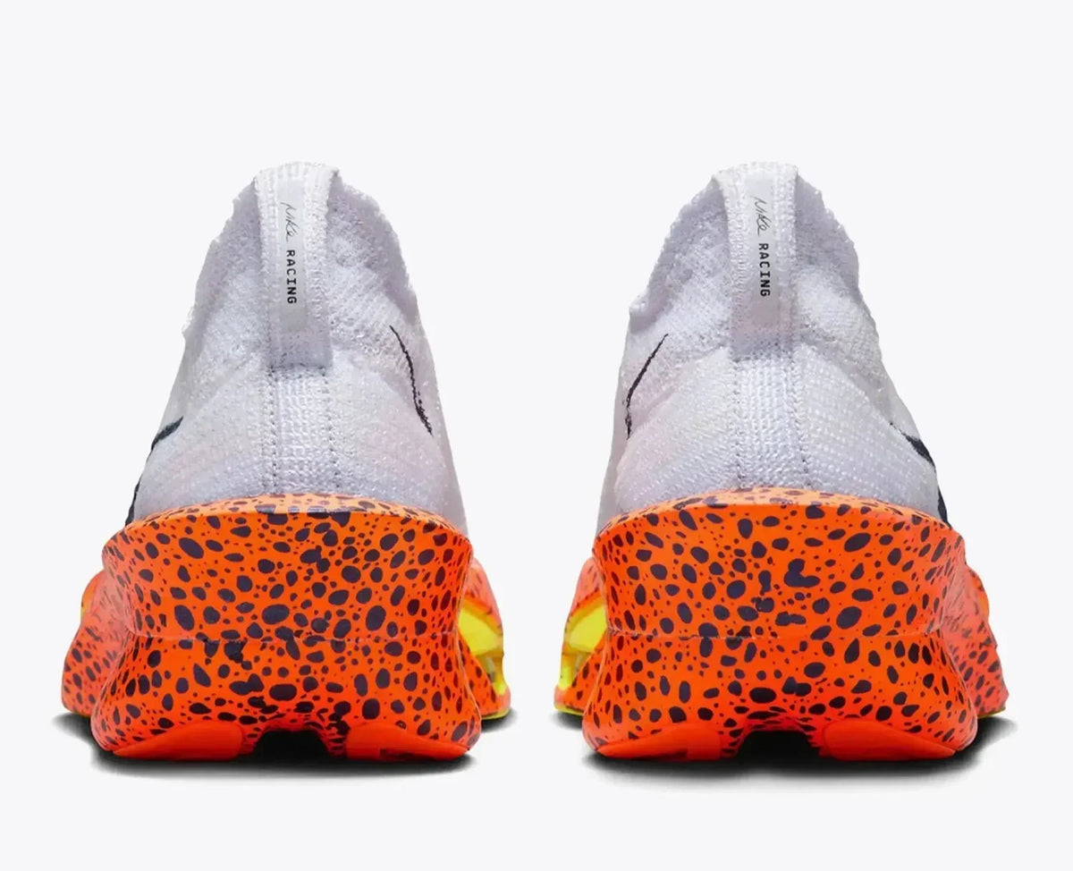 Nike Alphafly 3 Electric White / Orange Running Shoes FN7673-900