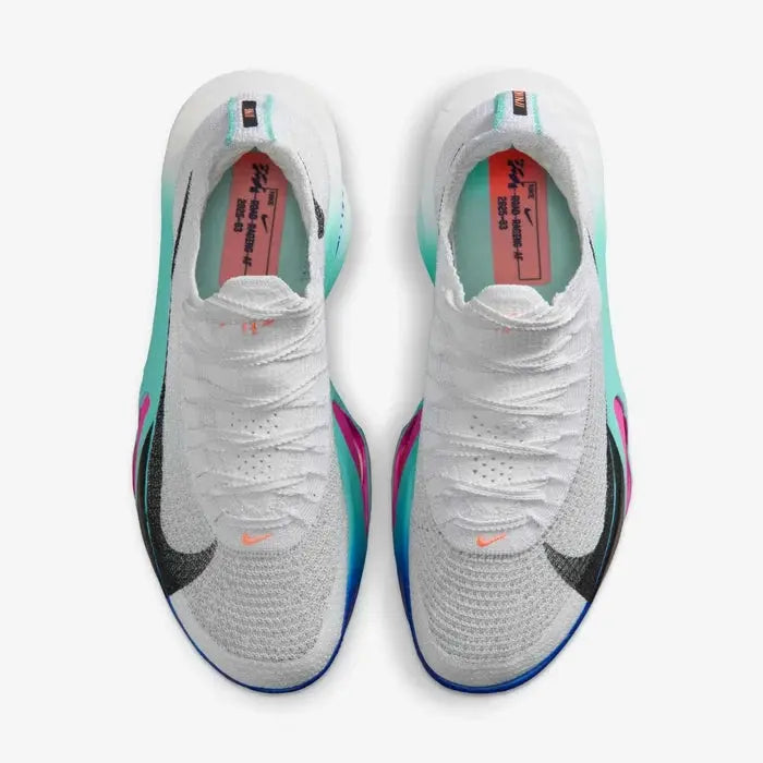 Nike Alphafly 3 White / Hyper Turquoise / Concord / Black Running Shoes FD8311-104
