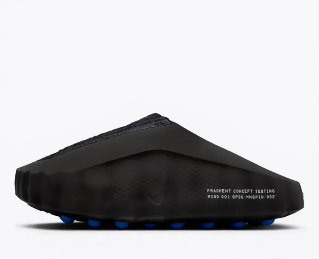 Fragment Design x Nike Mind 001 Black / Blue Slip-On Mules HQ4307-400