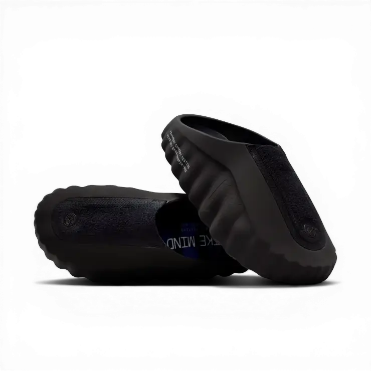 Fragment Design x Nike Mind 001 Black / Blue Slip-On Mules HQ4307-400