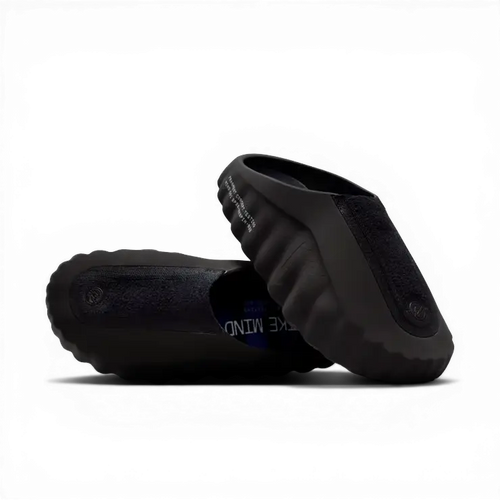 Fragment Design x Nike Mind 001 Black / Blue Slip-On Mules HQ4307-400