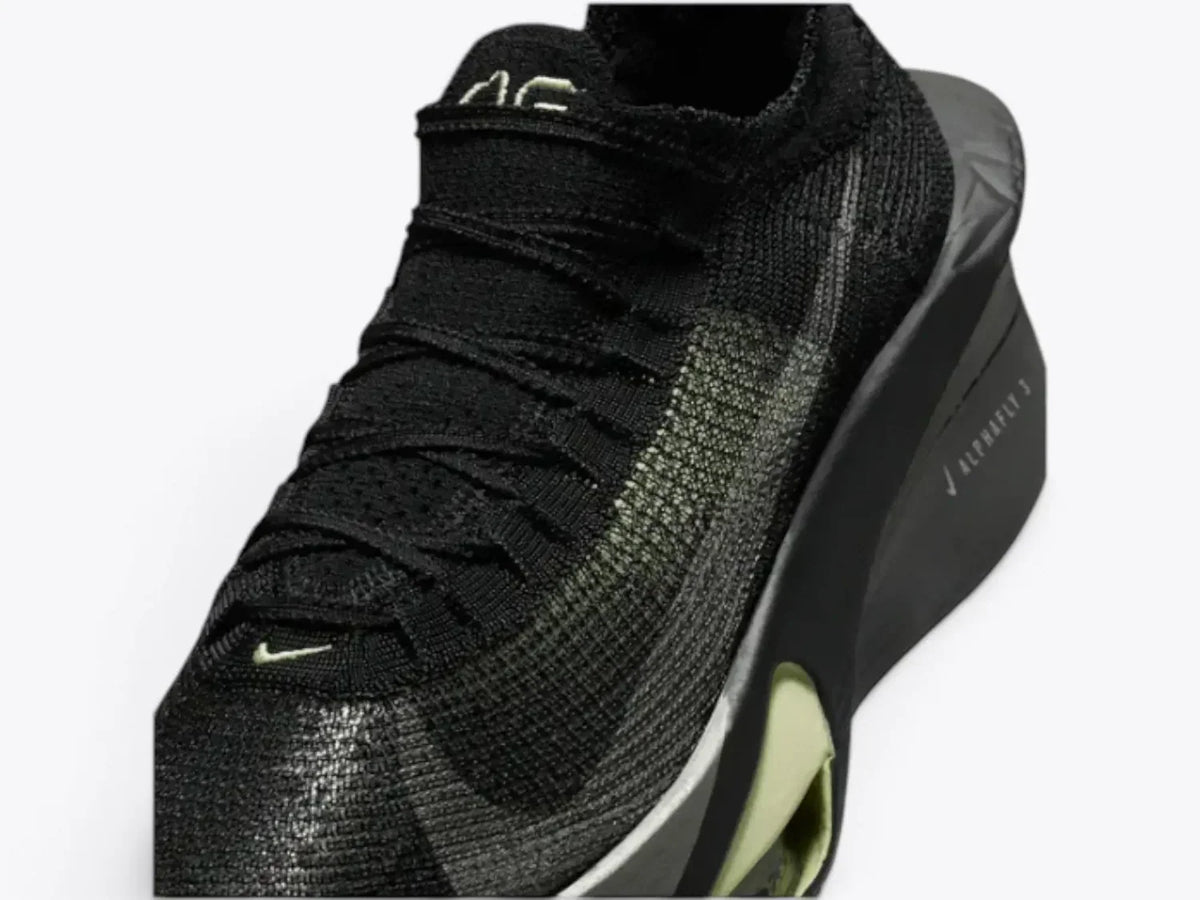 Nike Alphafly 3 Black / Olive Aura Running Shoes HV6350-001