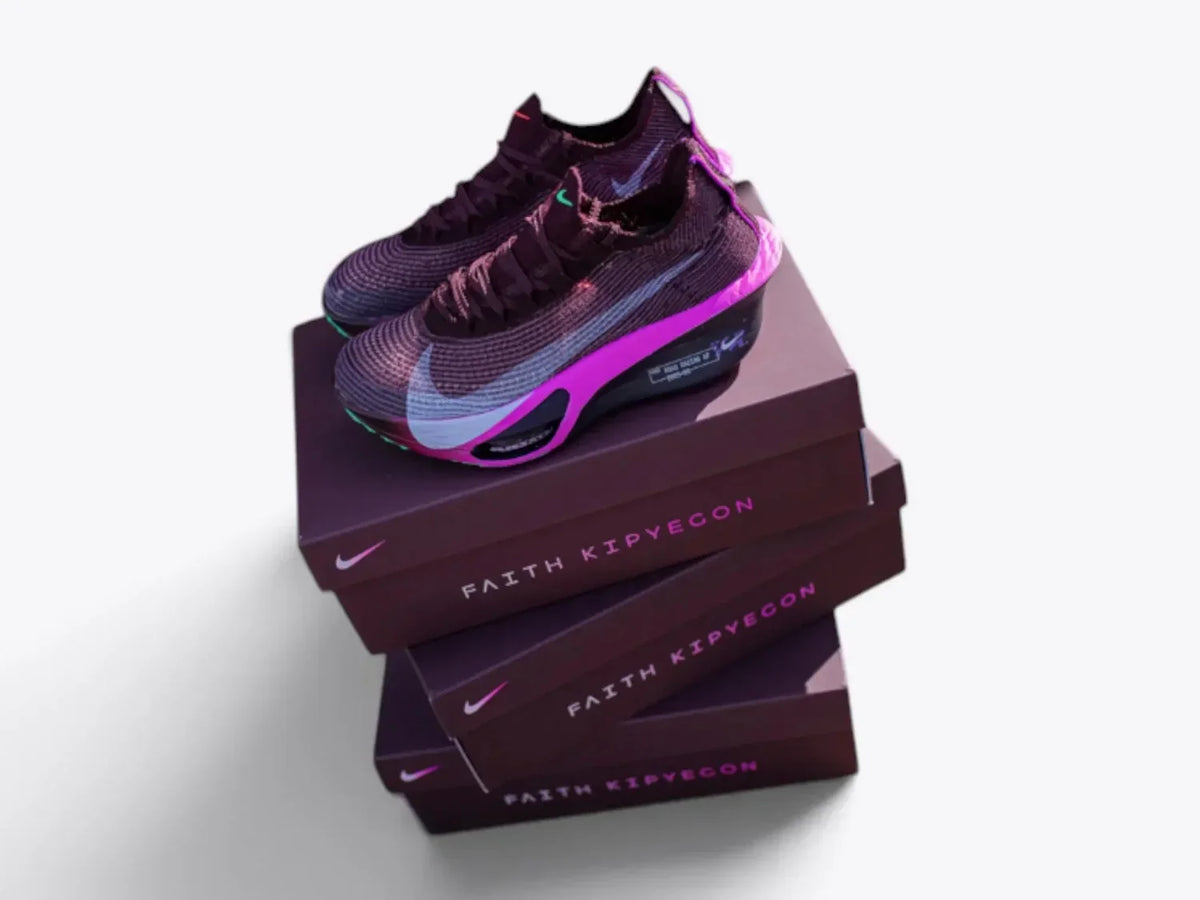 Nike Alphafly 3 Faith Kipyegon Burgundy / Fuchsia Running Shoes IB4201-600