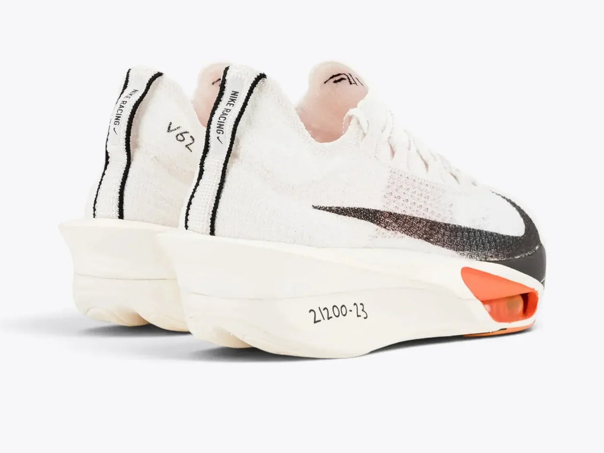 Nike Alphafly 3 Prototype White / Black / Phantom / Total Orange Running Shoes FD8356-100
