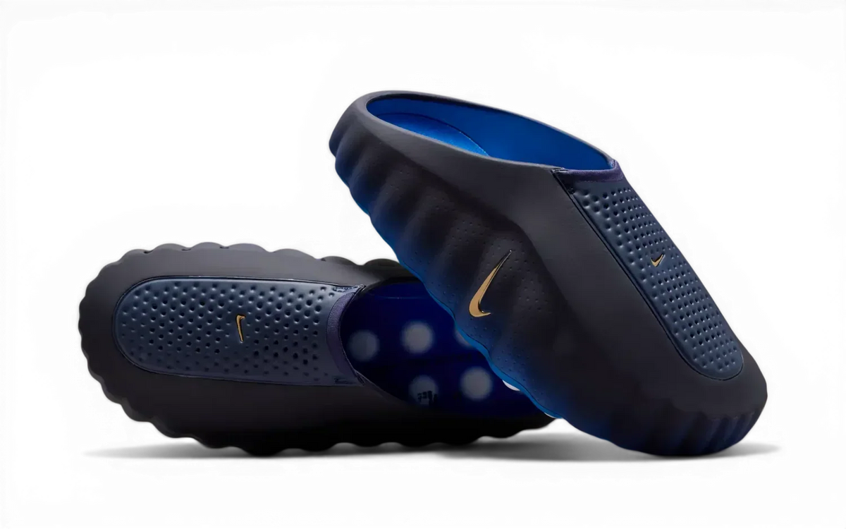 Nike Mind 001 Blackened Blue Slip-On Mules