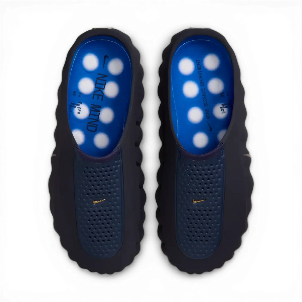Nike Mind 001 Blackened Blue Slip-On Mules