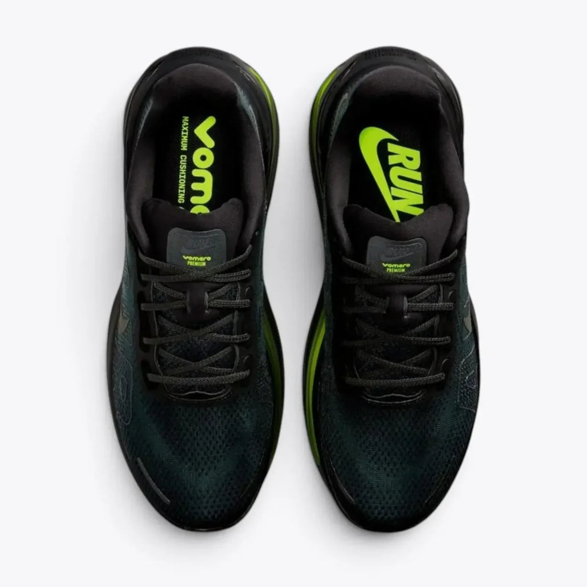 Nike Vomero Premium Running Shoes – Black / Volt HQ2050-001